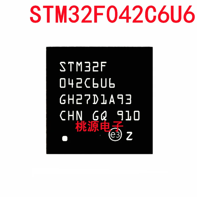 

Новый и оригинальный набор микросхем STM32F042C6U6 QFPN-48 IC, 1-10 шт.
