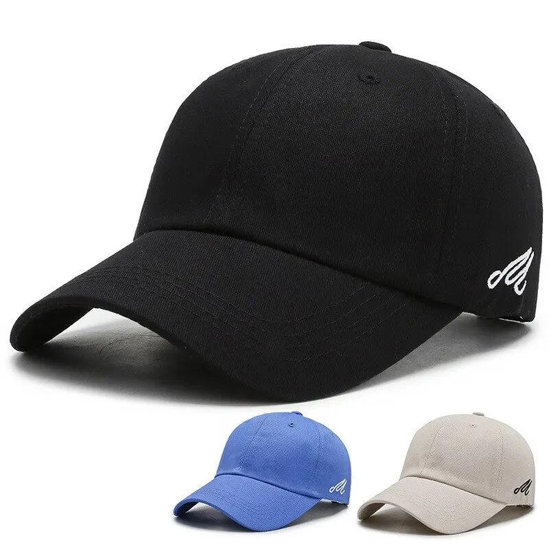 Casquette baseball unisexe broderie polyester coton printemps automne loisir sport pêche décontractée