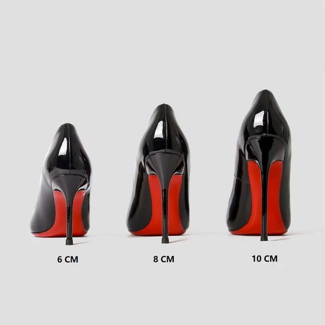 Women Red Bottom Spike Heels High Heel  Shoes Spikes Red Bottom - Red  Women Toe High - Aliexpress