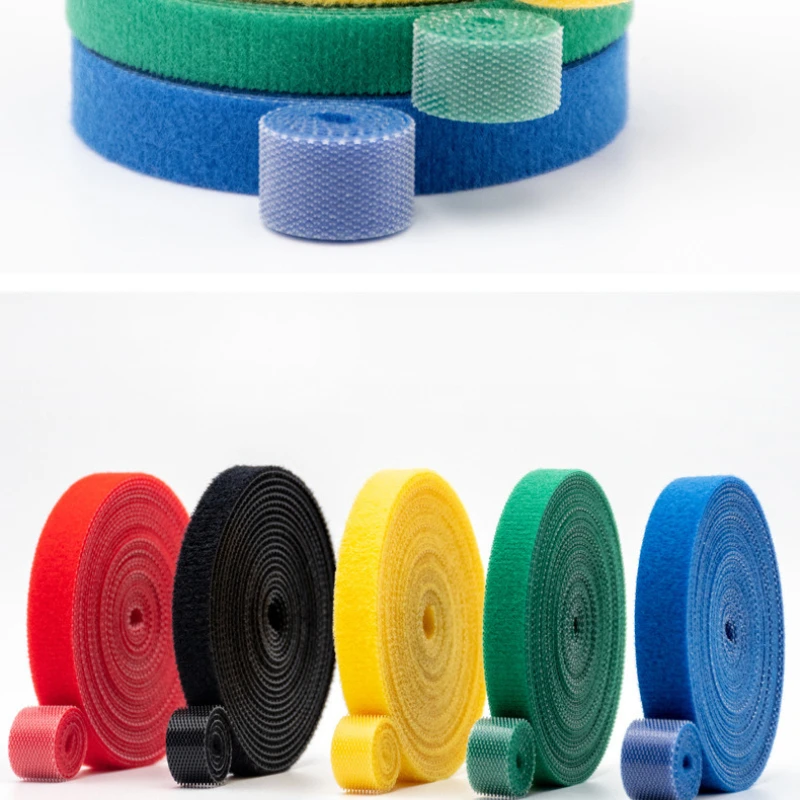 1pc Reusable Removable Data Cable Tie Multi-purpose Wire Organizer  Earphone Mouse Cord Storage Tape Plant Fixation Plant Straps