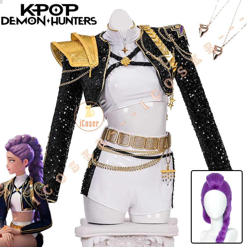 Kpop Costume Women's Kpop Hunter Idol Cosplay Costume