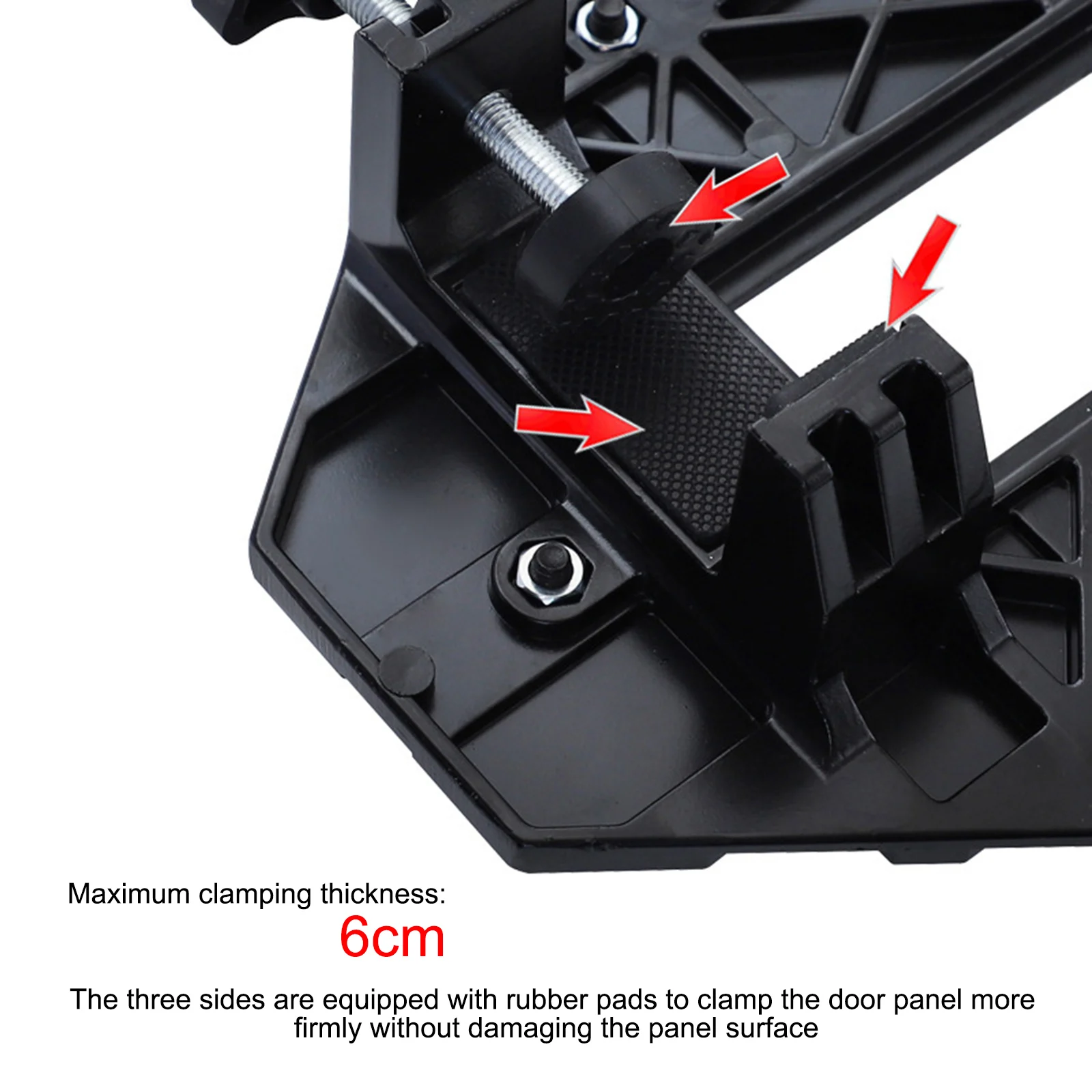 Hinge Installation Puncher Wooden Door Hinge Slotting Locator Trimming Knife Slotting Machine Fixing Woodworking Tools