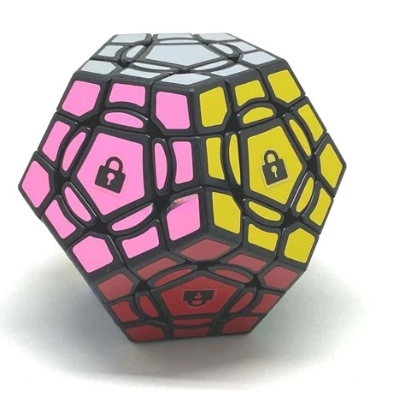 Calvin's Puzzle 3x3 Megaminx Cube Crazy Megaminx Advance III (8 Center-Locking) Black Body Magic Cube Children's Educational Toy сетевой фильтр 5 гнезд 5 м с заземлением 2 2 квт power cube spg b 15 black