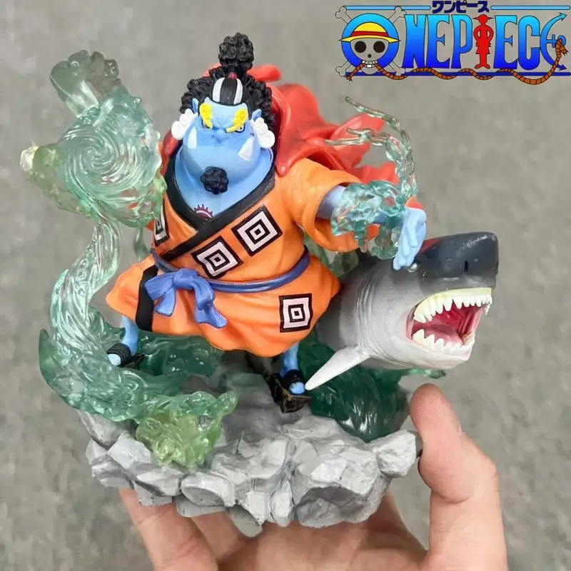 

15 см аниме Слитная фигурка Jinbe Oka Shichibukai рыба терран манга статуя из ПВХ экшн-фигурка Коллекционная модель игрушка подарок