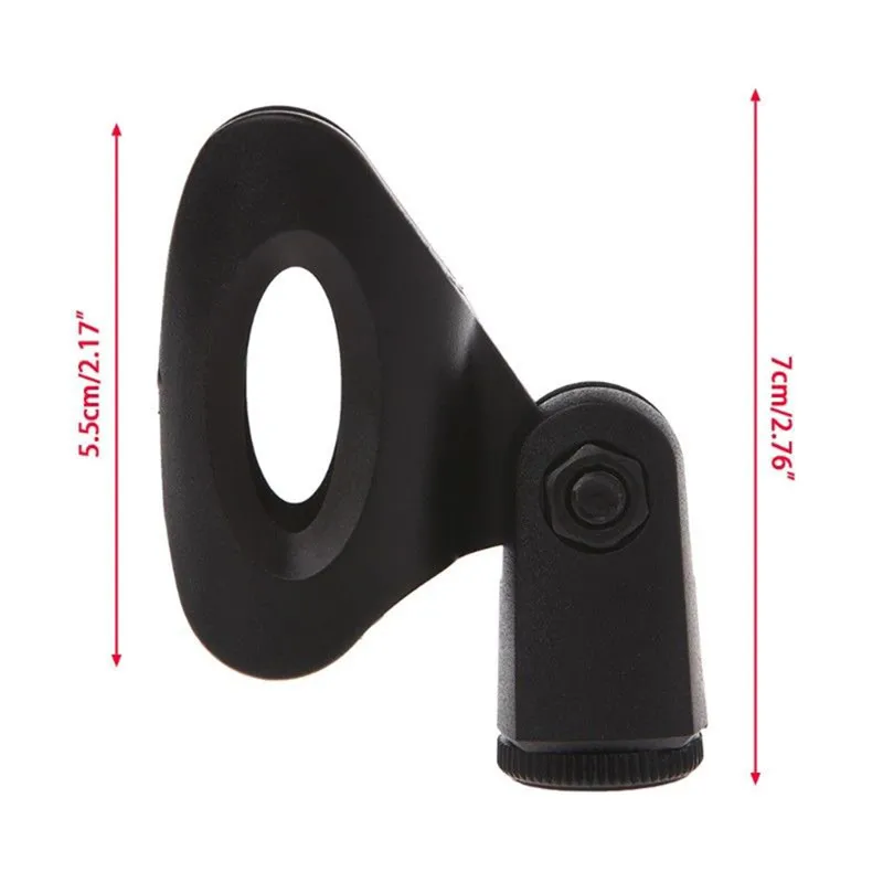 

Hi-Q Plastic Accessories Microphone Microphone Stand Flexible Clip Bracket Mount Compact Microphone Desk Stand