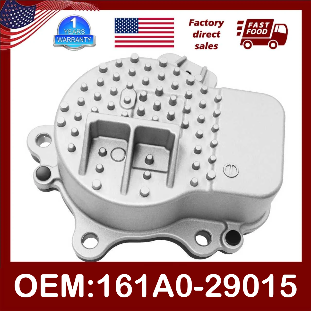 ชุดปั๊มน้ำไฟฟ้า 161A0-39015 ใช้ได้กับรถยนต์โตโยต้า พรีอุส ปี 2010-2015 พรีอุส ซี ปี 2012-2019 พรีอุส วี ปี 2012-2017 1