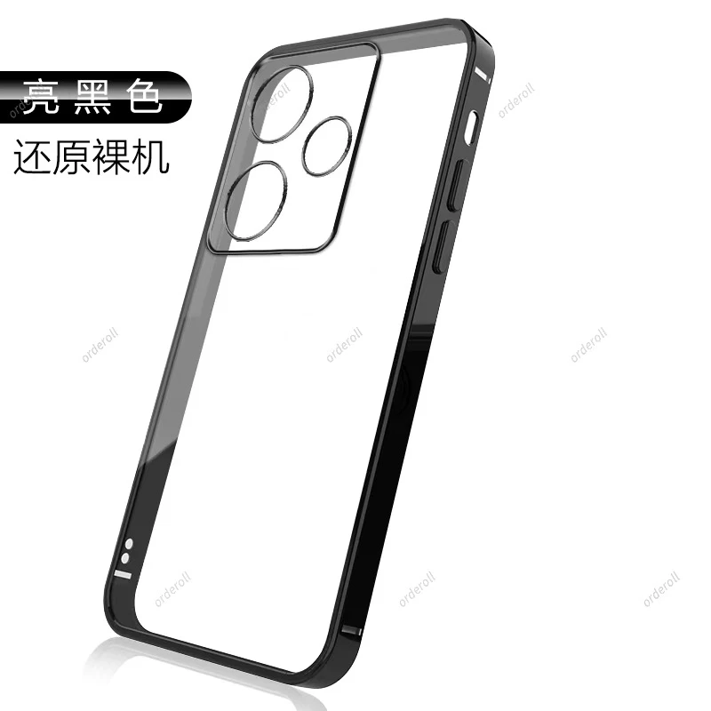Cover For Realme GT Neo 6 SE Case Luxury TPU Soft Silicone