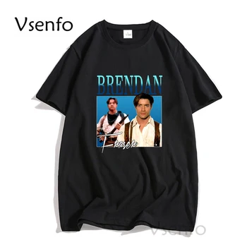 The Mummy More Like The Daddy Men's T-shirt Brendan Fraser 90's Retro Rick Oconnell T Shirt Men Cotton Short Sleeve Tee Shirt