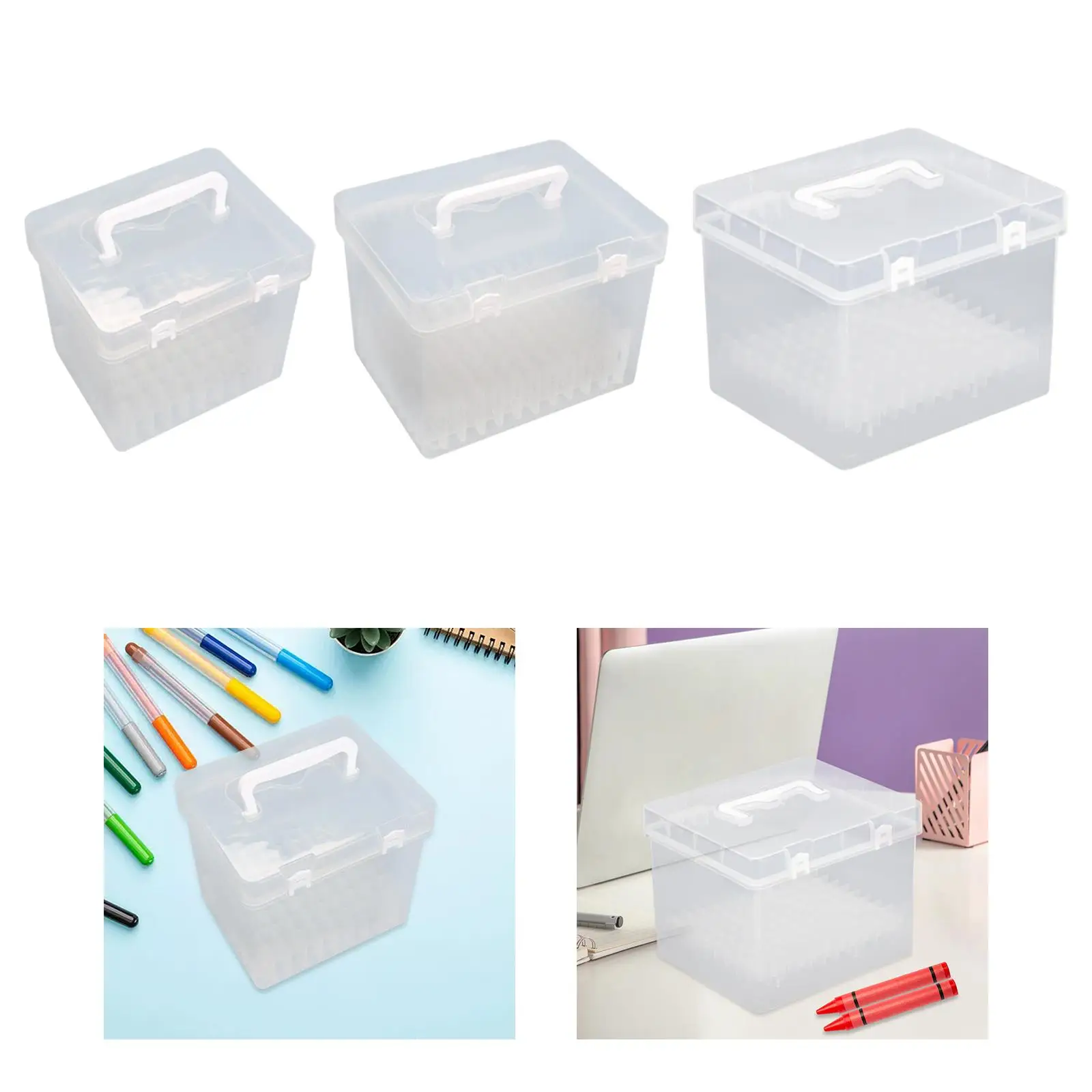 마커 펜 운반 케이스, 슬롯이 있는 마커 거치대, 휴대용 사무실 책상 정리함, 마커 펜 정리함, 브러시 펜 케이스
