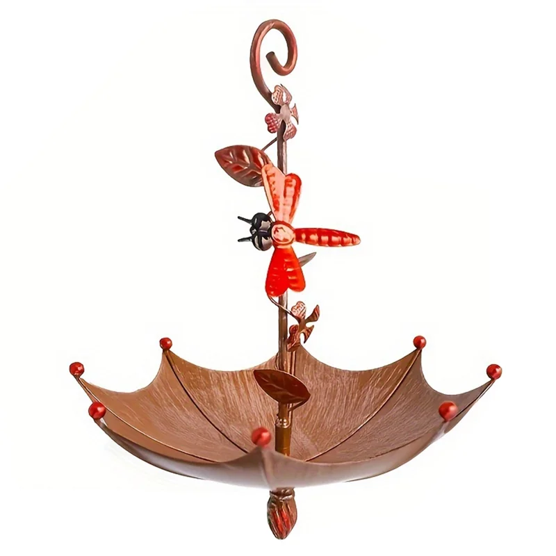 Bird Umbrella Bird Feeder Outdoor Decorative Pendant Sturdy Feeders Outdoor Tree Hanging Creativerse Birds Feeders