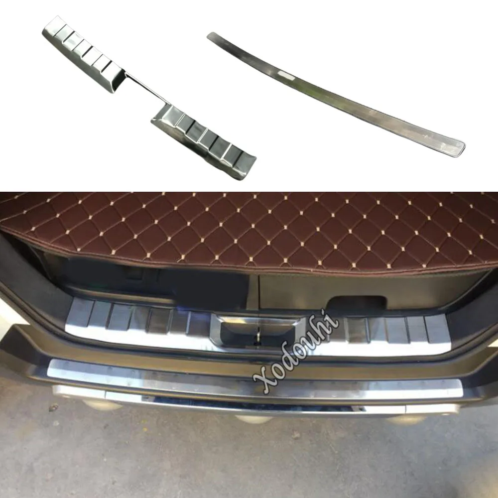 

Rear Back Trunk Inner Bumper Out Plate Frame Threshold Pedal For Nissan X-Trail XTrail T31/Rogue 2008 2009 2010 2011 2012 2013