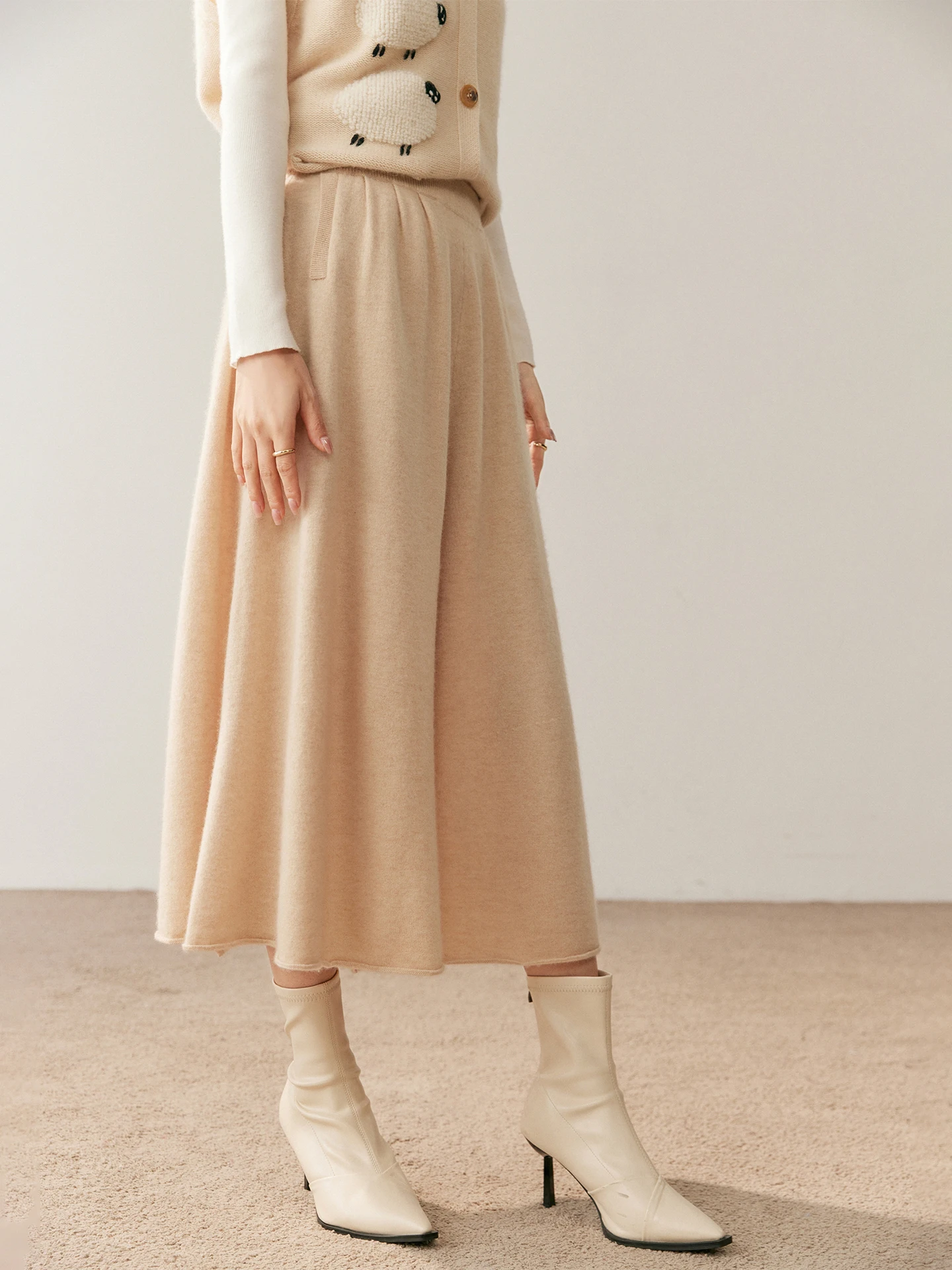 Cashmere Skirt Styling 2