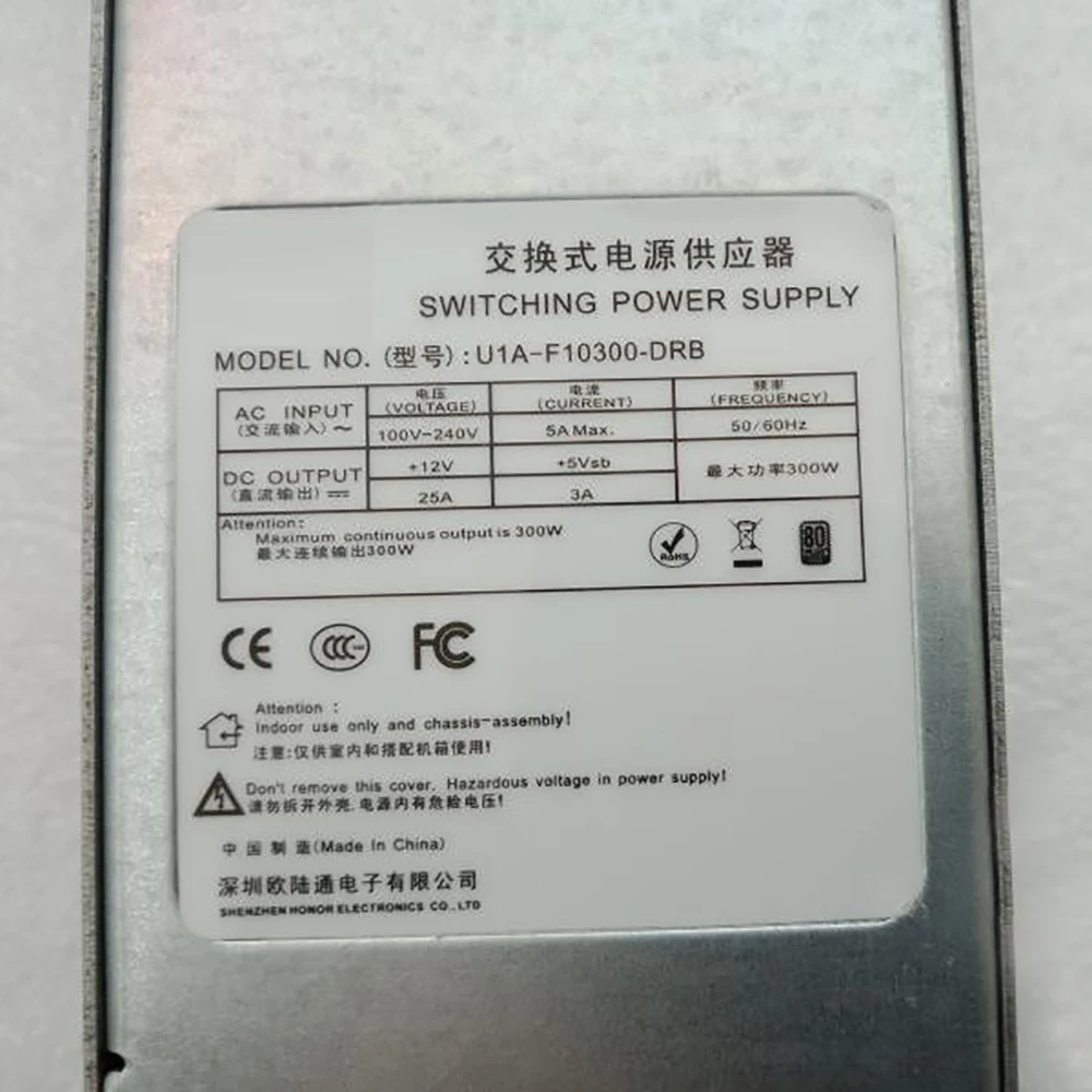 Switching Power Supply Module U1A F10300 DRB 300W High Quality Fast Ship Works Perfectly
