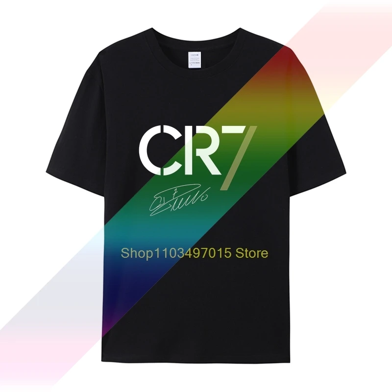 Cr7 T Shirt Cristiano Ronaldo Portogallo Cool Casual Pride T Shirt Uomo Unisex Fashion Tshirt Funny Tops