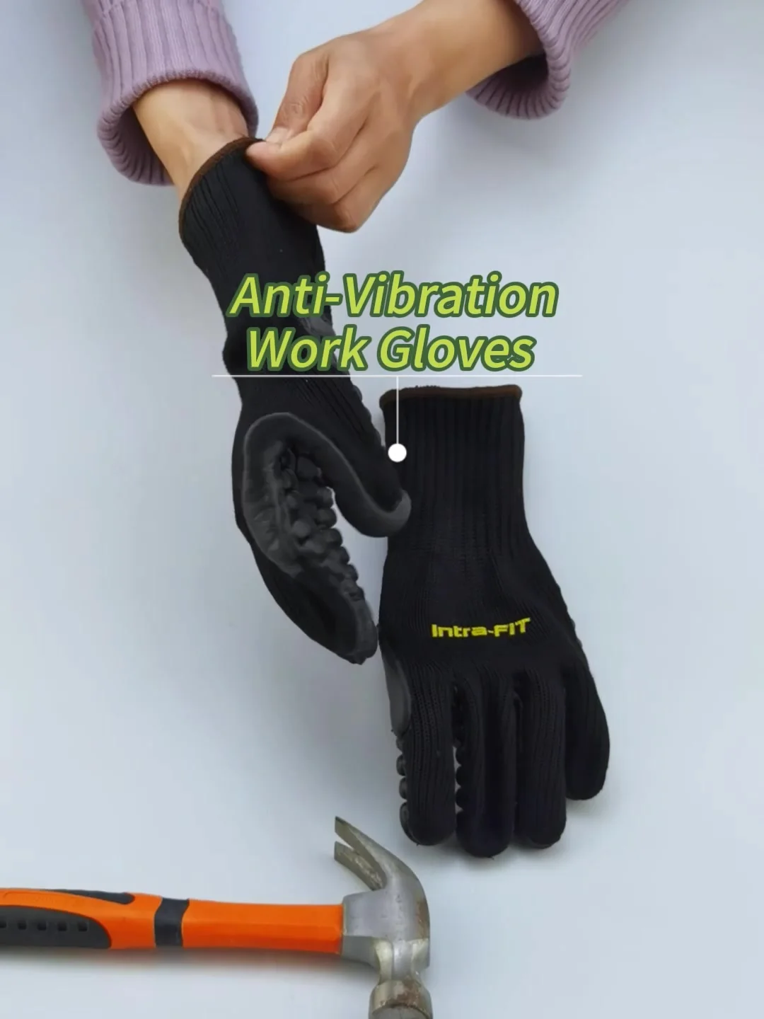 Power Tool Gloves ANSI/ISO Certified Anti-Vibration Work Gloves - Heavy Duty Protection For Power Tools & Machinery Electrical Shock Resistant Gloves Power Tool Gloves ANSI/ISO Certified Anti-Vibration Work Gloves - Heavy Duty Protection For Power Tools & Machinery Electrical Shock Resistant Gloves