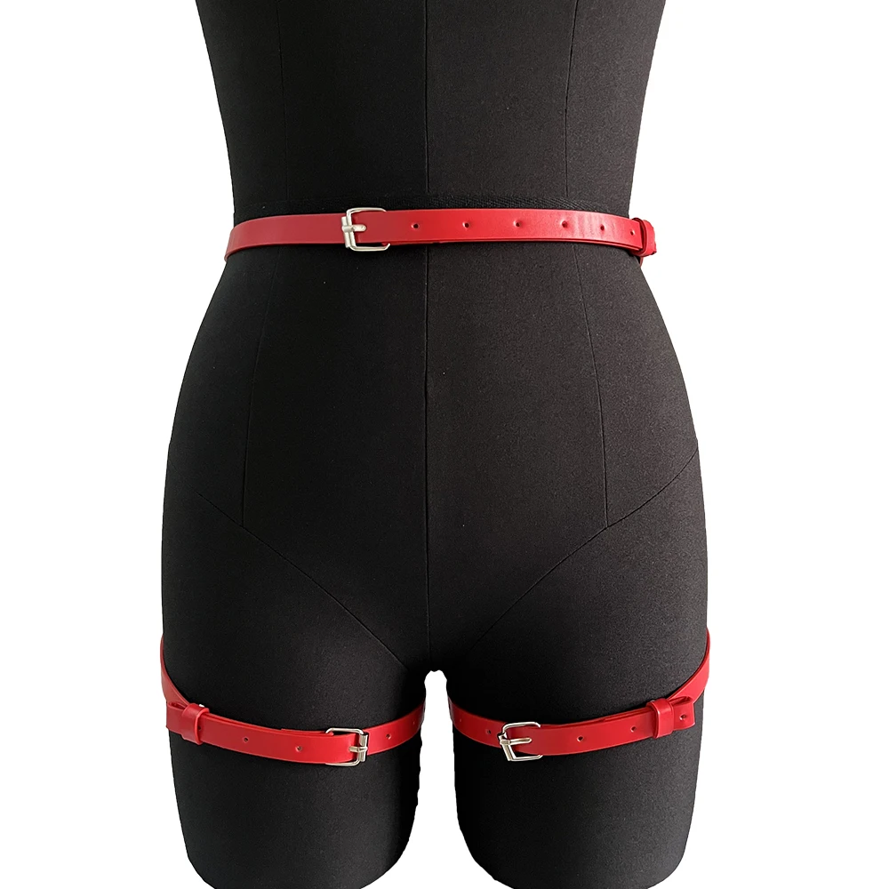 thigh band garter harness shorts