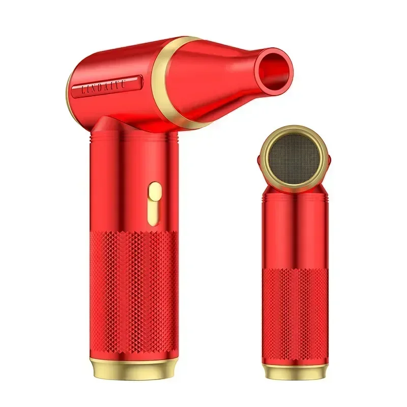 4 in 1 Wireless Hair Dryer Multifunctional Electric Air Duster Travel Portable USB Rechargeable Strong Wind Blow Dryer 4