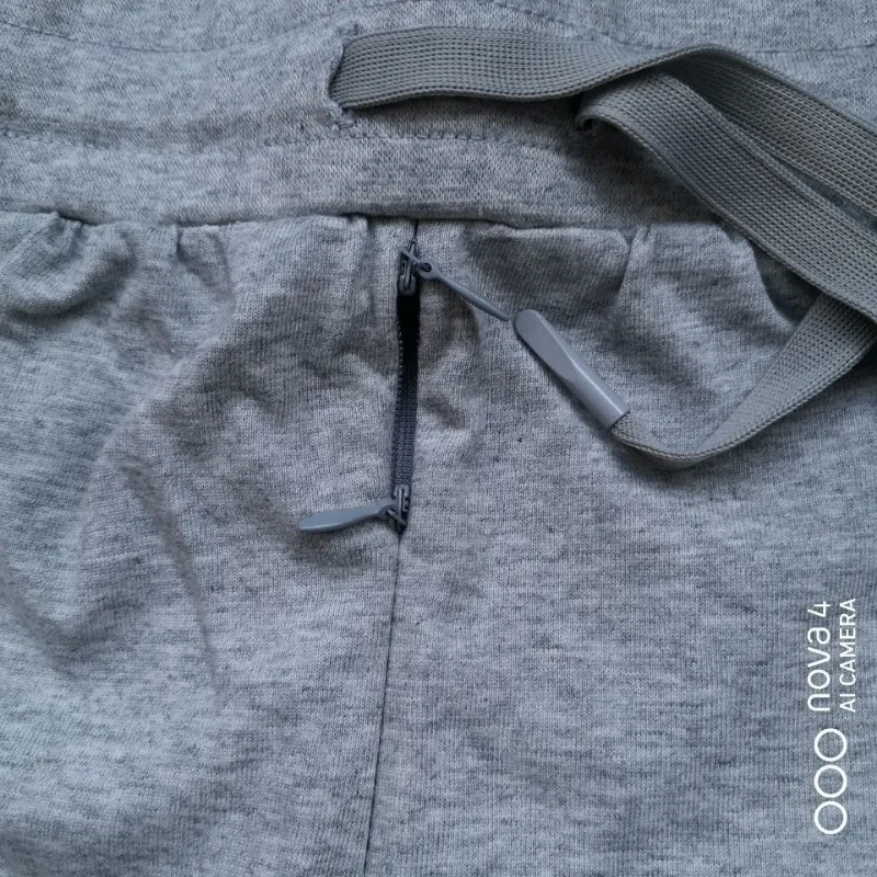 New Autumn Spring Men's Invisible Zipper Open Crotch Cotton Underpants Outdoor Sports Mens Plus Size Casual Shorts 3