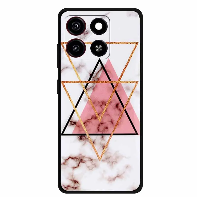 Marble Astronaut Shockproof TPU Soft Silicone Phone Case - 6.75