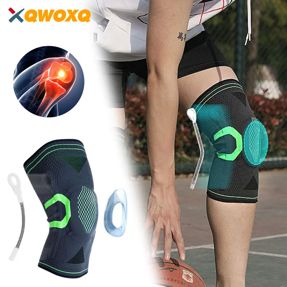 

1 PCS Professional Knee Brace, Compression Knee Sleeve with Patella Gel Pad & Side Stabilizers, Medical Knee Pad Running,Workout