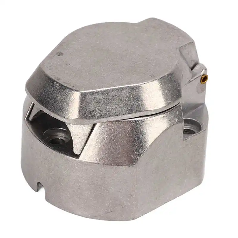 Connecteur de remorque femelle en alliage d'aluminium, 13 broches, 12V, pour remorque, caravanes, accessoires de voiture, Standard ue