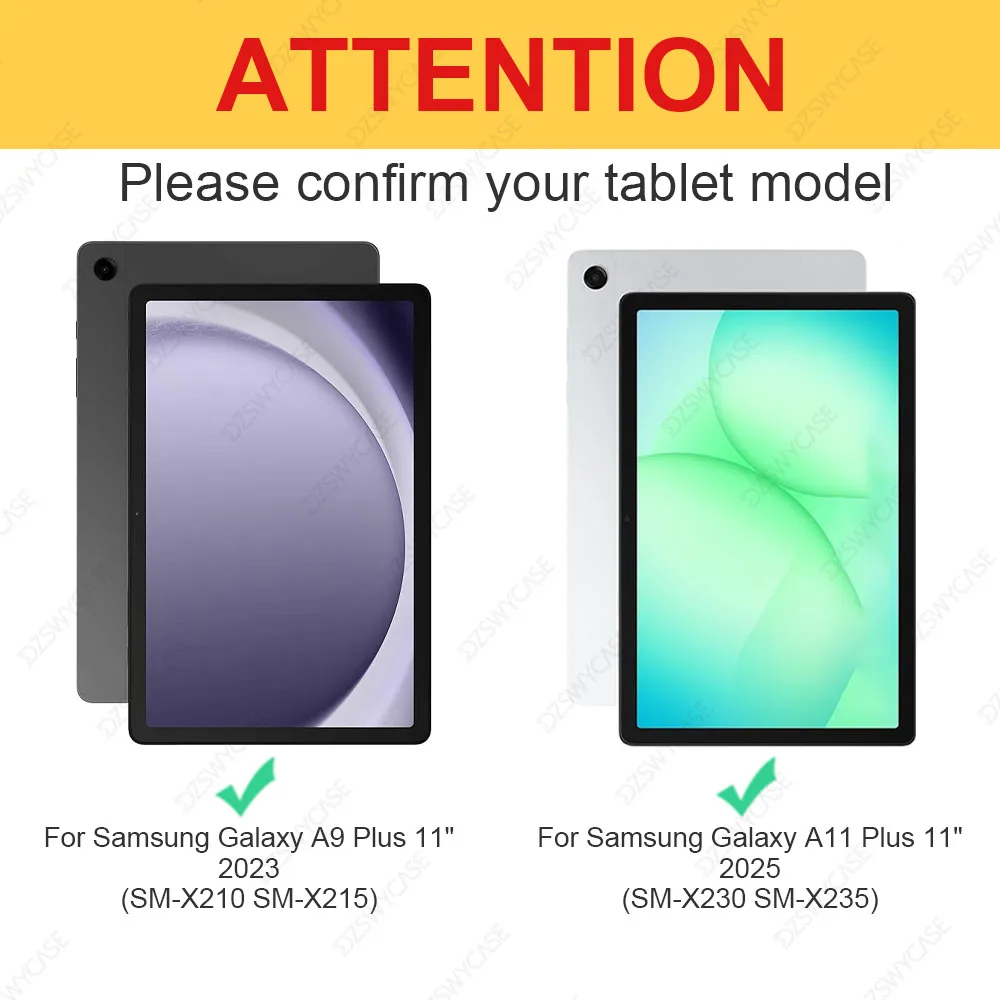 Slim Lightweight Trifold Stand Tablet Case with Auto Wake/Sleep and Clear Back Cover