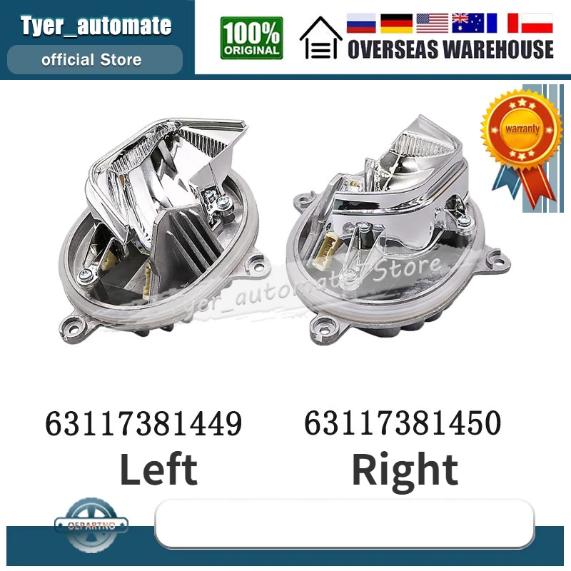 

Левый и правый светодиодный модуль для углосветильник огней 63117381449 63117381450 для BMW X5 F15 BMW X5 M F85 BMW X6 F16 BMW X6 M F86