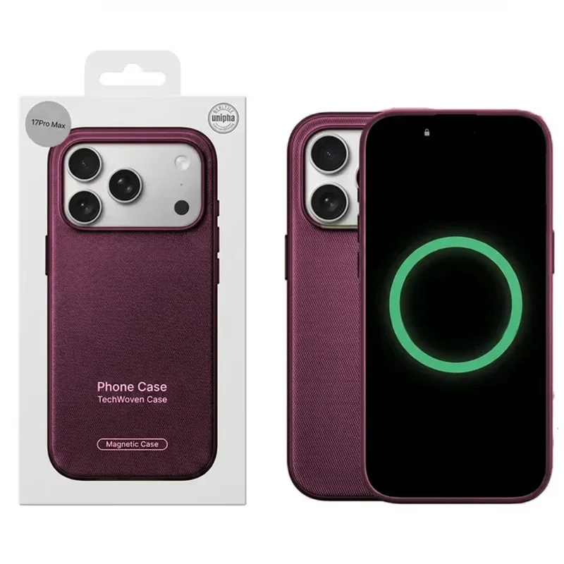 Advanced Woven Magnetic Phone Case - Durable and Innovative Design