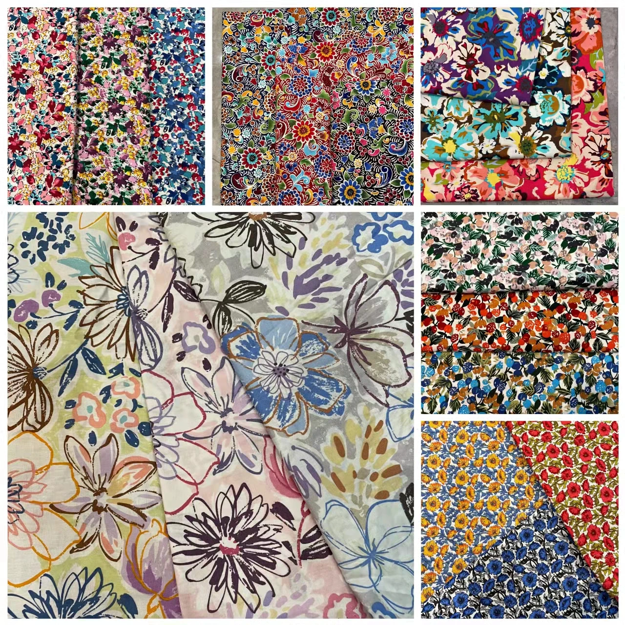145x50cm Pastoral Floral Poplin 100%Cotton Fabric 40S Tissun Libert For Kids Baby Sewing Cloth Dresses Skirt Handmade Splicing cotton fabric,cotton poplin fabric