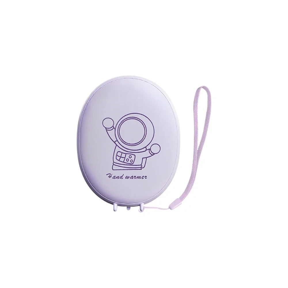 Warmer Reusable Electric Hand Warmer For Camping USB Rechargeable Hand Warmer Portable Light Heating Pad Cute Spaceman