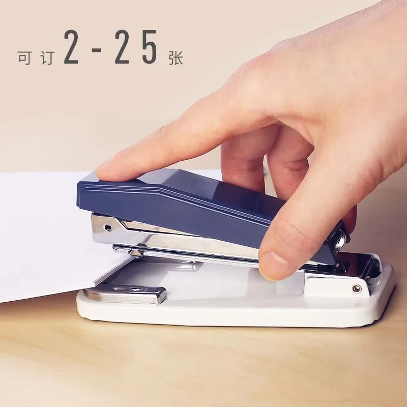360 Rotatable Heavy Duty Stapler Use 24/6 Staples School Paper Staplers Office Bookbinding Supplies