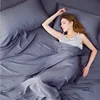 Dreamreal Cooling Bed Sheet Set 100% Bamboo Bedding Sheets Hotel Luxury Fitted & Flat Sheet Pillowcase Silky Soft Breathable 3