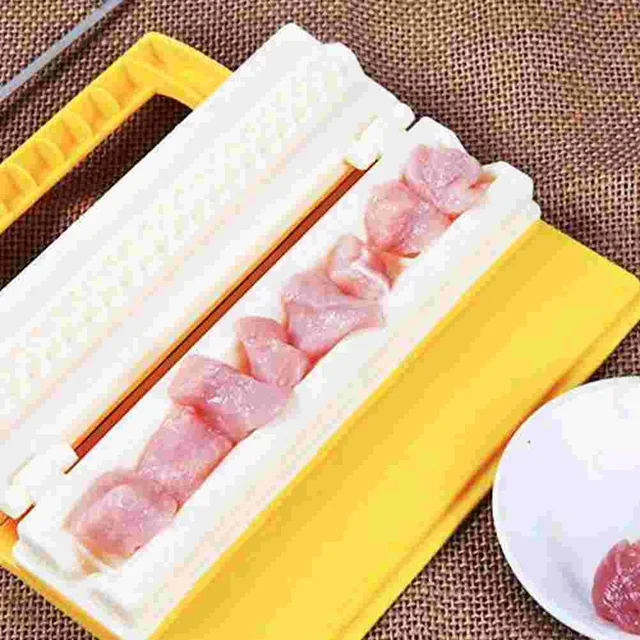 Hús Nyárs Kebab Készítő Gép Barbecue Bbq Doboz Kabobtool Készítés Automatikus Grilleszközök Kabobs Kézi Sticksgrilling - Image 2