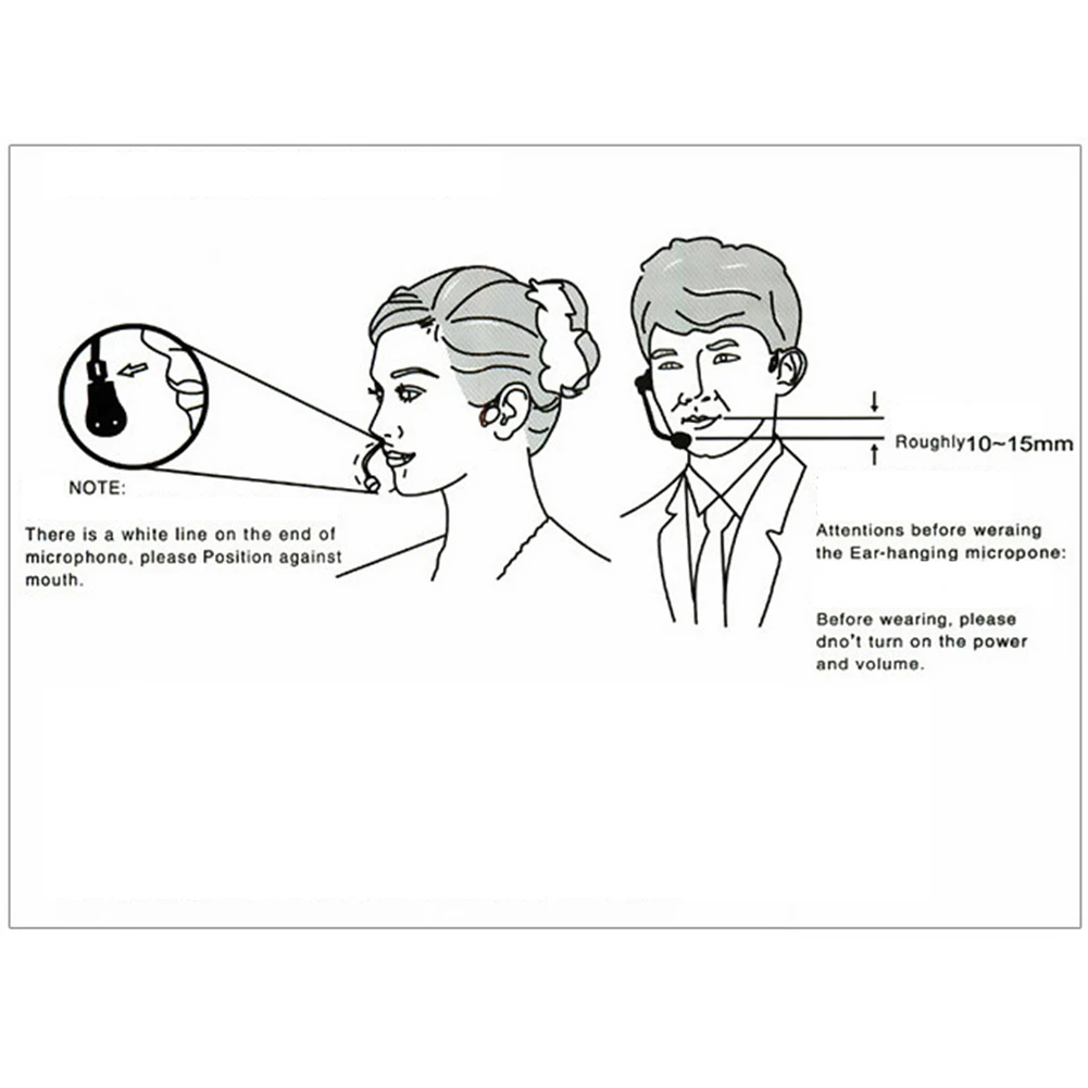 

New Headset Microphone Microphone For Teaching For Teaching Meeting Head-mounted Wired Headset Microphone Microphone Headset New