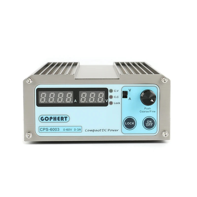 Cps6003 Precision Compact Digital Adjustable Dc Power Supply Ovp/ocp/otp 60v 3a 0.01v 0.01a Lab