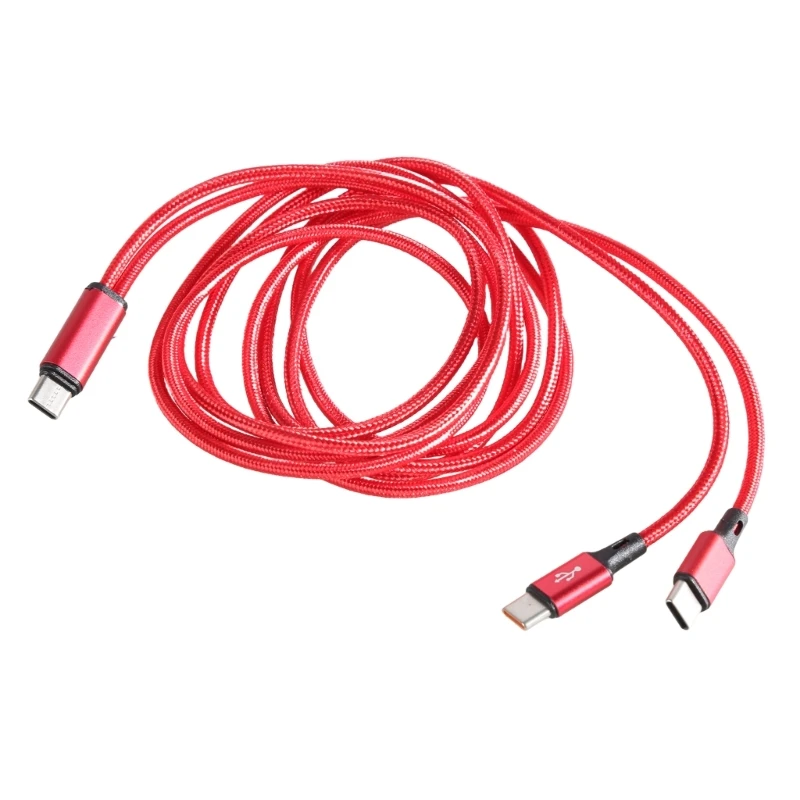 Dual USB-C Extension Splitter Cable