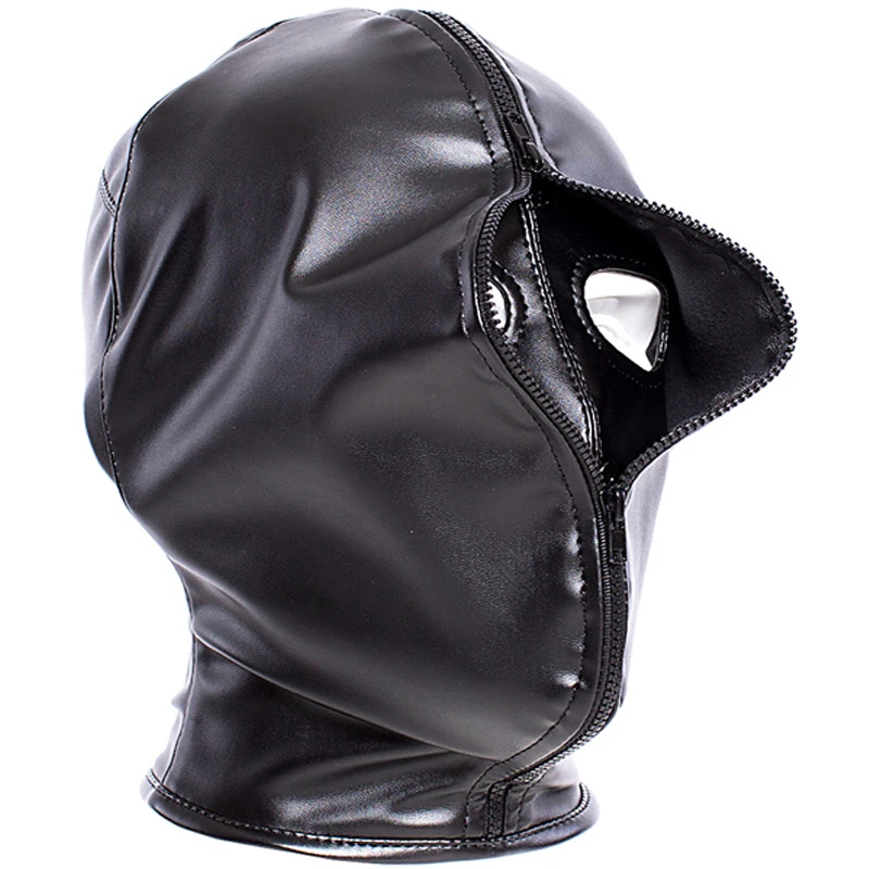 Bdsm Bondage Hood Mask Double Layer Blackout Accessory For Cosplay_voghion.com