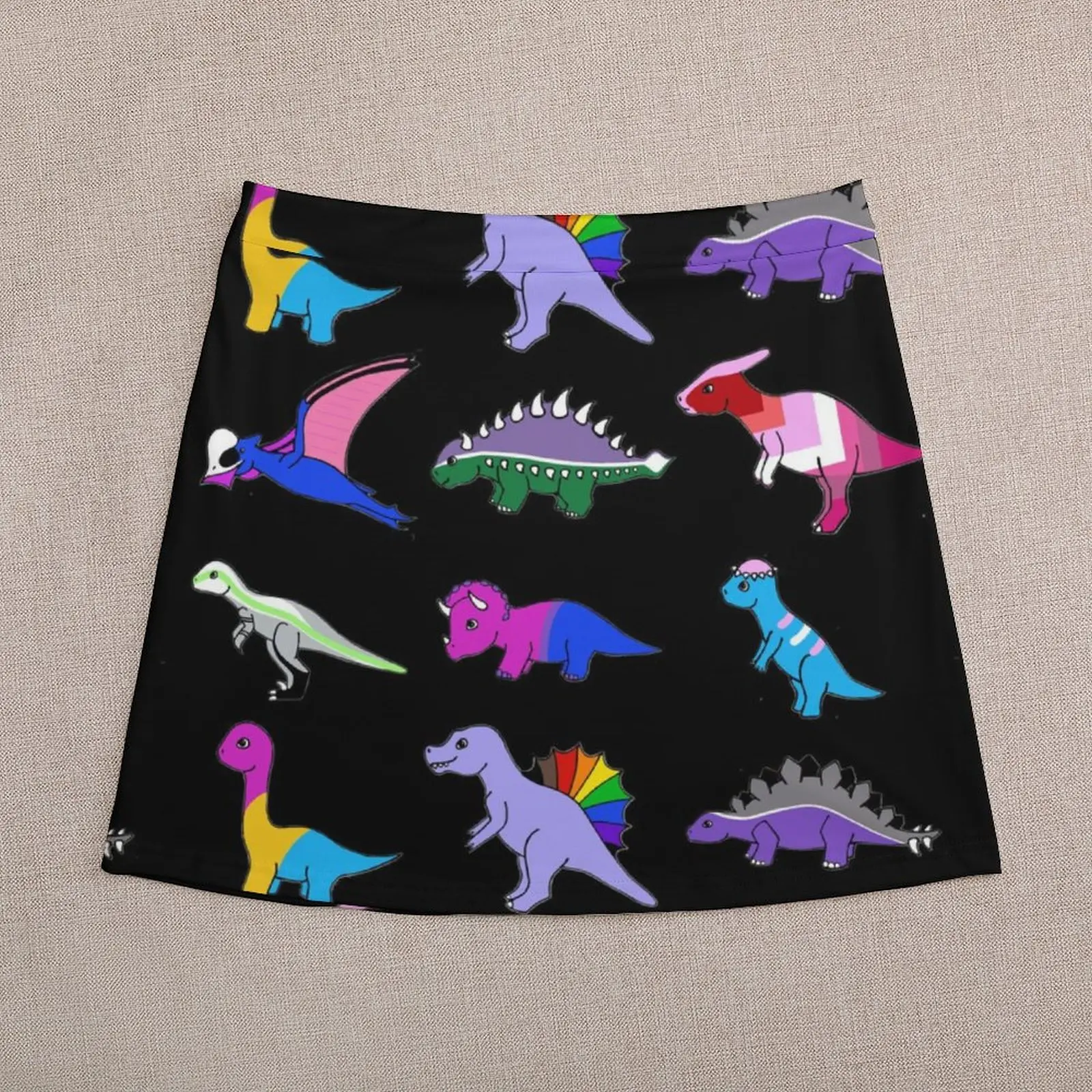 Pride Dinosaurs Mini Skirt summer dress women 2023 summer dress for women 2023 skorts for women