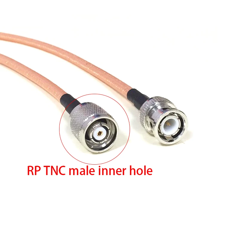 

RF Coaxial Cable RG142 TNC Male Female Switch BNC Plug Jack Pigtail Adapter 50CM/100CM Low Loss High Quality