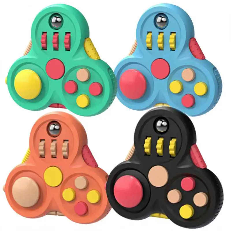 Magic Bean Cube Toys Fidget Toy Rotating Square Small Beads Magic Cube Decompression Toy Children&rsquo;s Puzzle Stress Relief