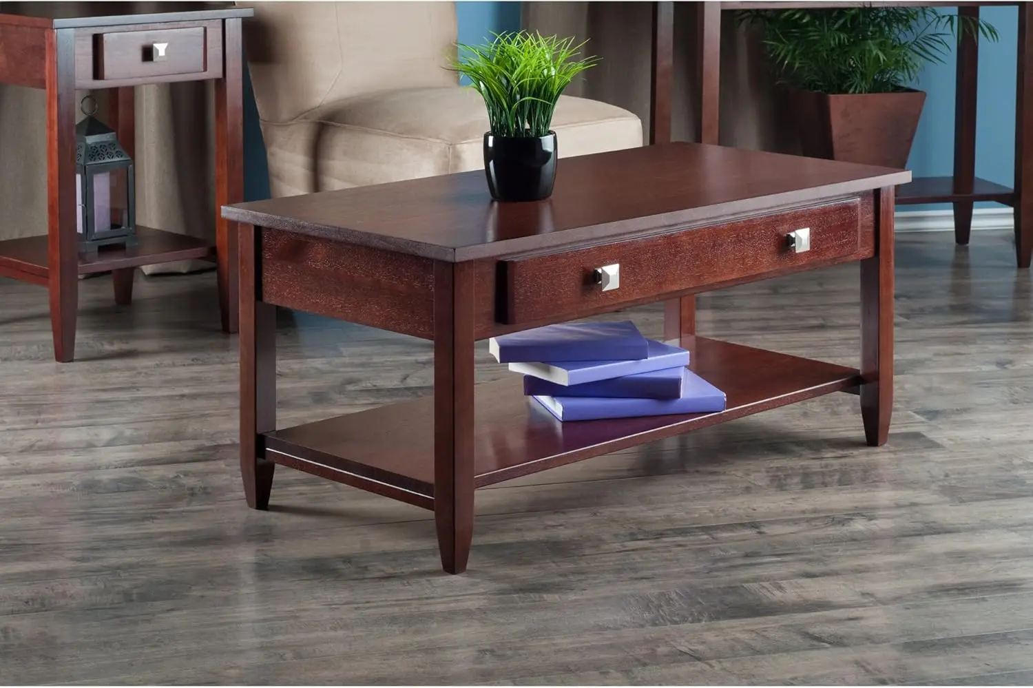 Richmond Occasional Table, Antique Walnut 2