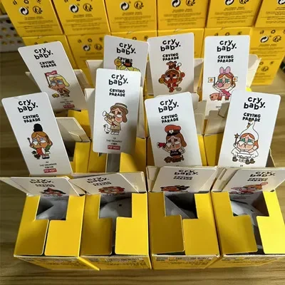 thumbnail image 1 of Caja sorpresa Crybaby, juego completo de figuras de anime de la serie Cruise, lágrimas de monstruo llorando en el bosque, bolsa sorpresa para adivinar, juguete de regalo para niños, 1 of 5