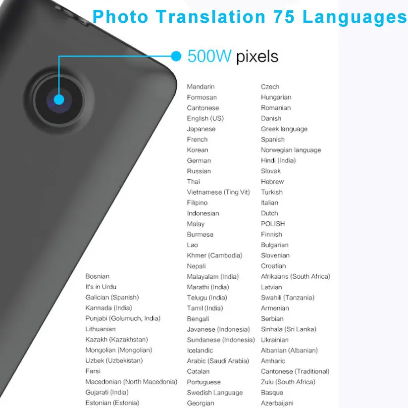 Offline Translator Online Wifi Portable Audio 138 Language Smart Translator Real Time Smart Voice AI Voice Photo voice translator language translator