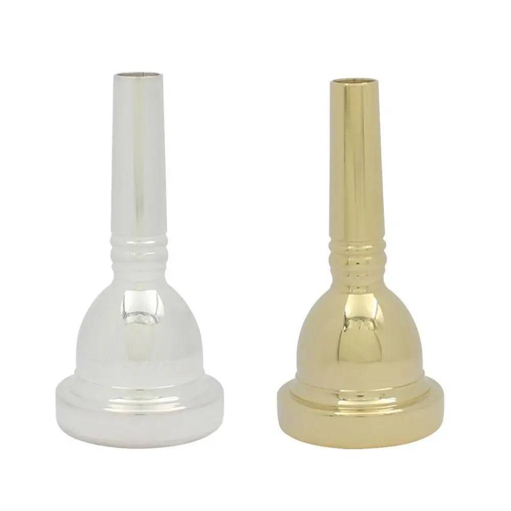 

Small Handle Alto Trombone Mouthpiece Rustproof Easy Installation Alto Ligature Durable Brass Material Trombone Optimizer