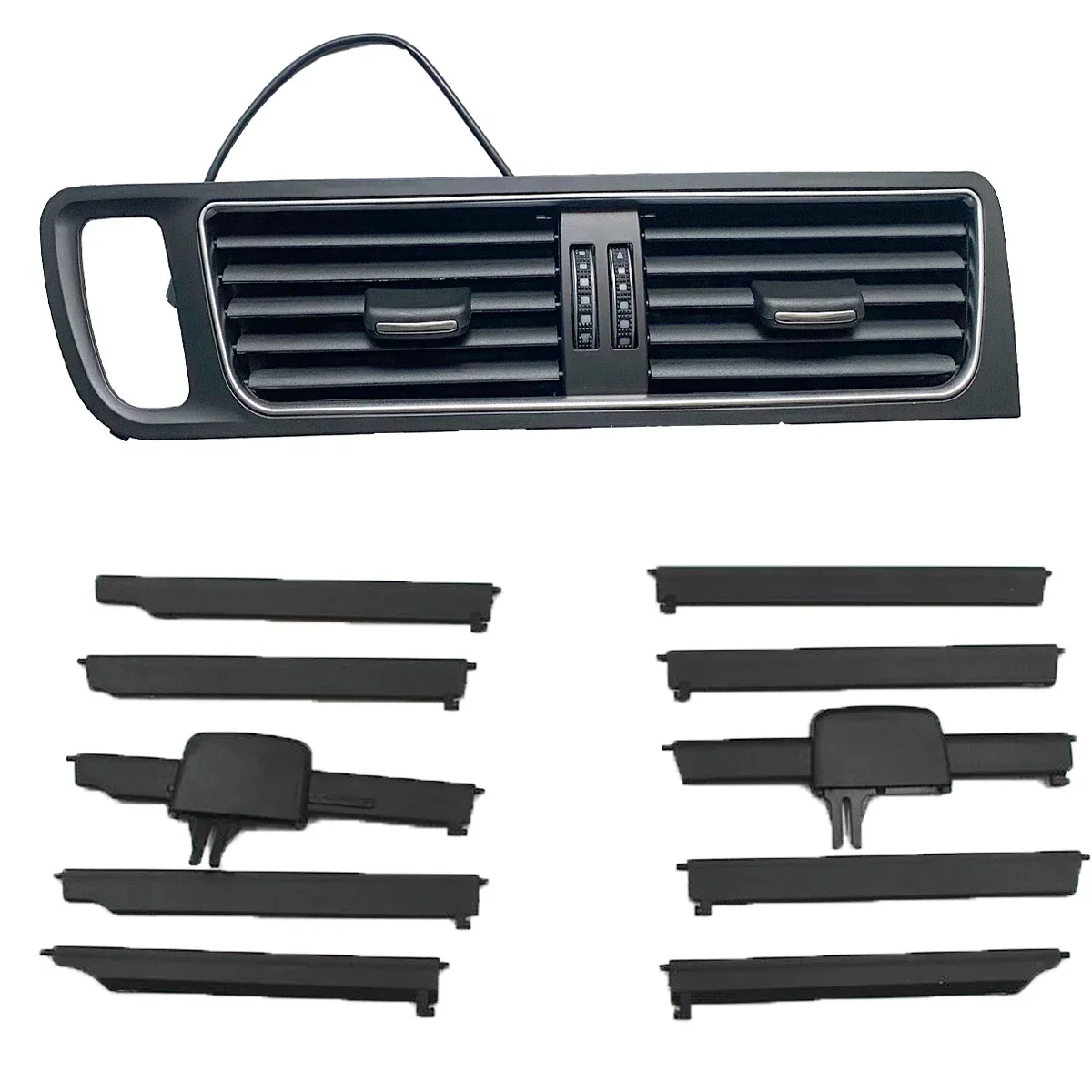 Interior dashboard middle air vent grill tab pick clip trim repair accessories For Audi Q5 8R SQ5 Quattro 2009-8R1820951 x1