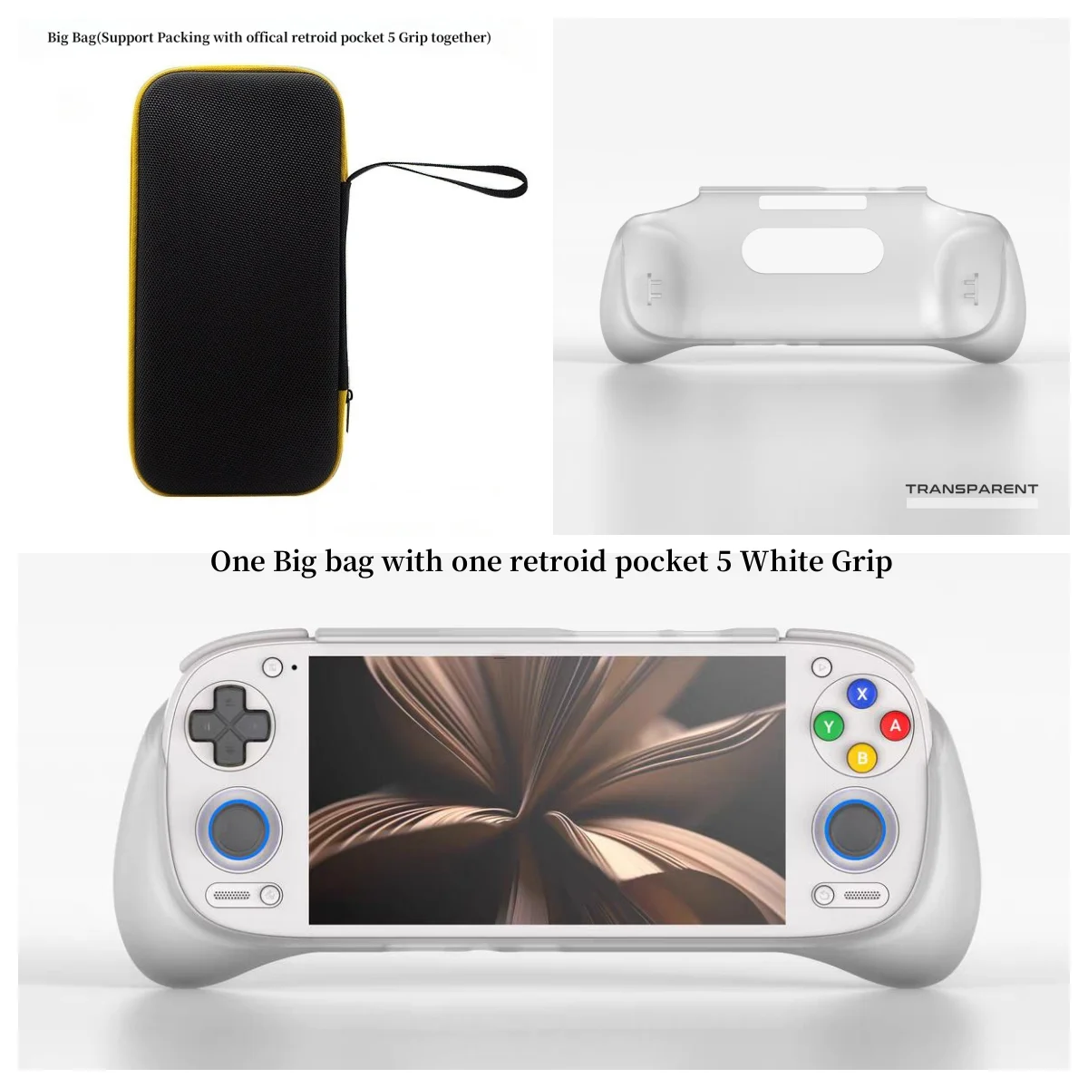 Offical Retroid Pocket 5 Grip Protect TPU Case Original RP5 Grip