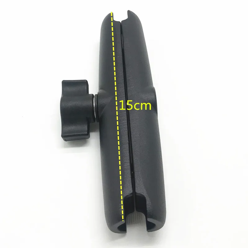 Double Socket Arm 15CM Long for 1-Inch Ball Bases Mount double socket arm adapter