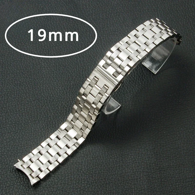 

Watch Accessories Bracelet for TISSOT T065430A Series 19mm 316L Stainless Steel Chain Waterproof Strap Safe Buckle Men