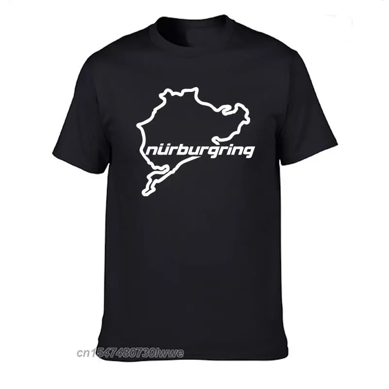 Car Styling Racing Road Racing Nurburgring T Shirt Casual Cotton Funny T-Shirt Mans Tshirt Men Clothing Tops