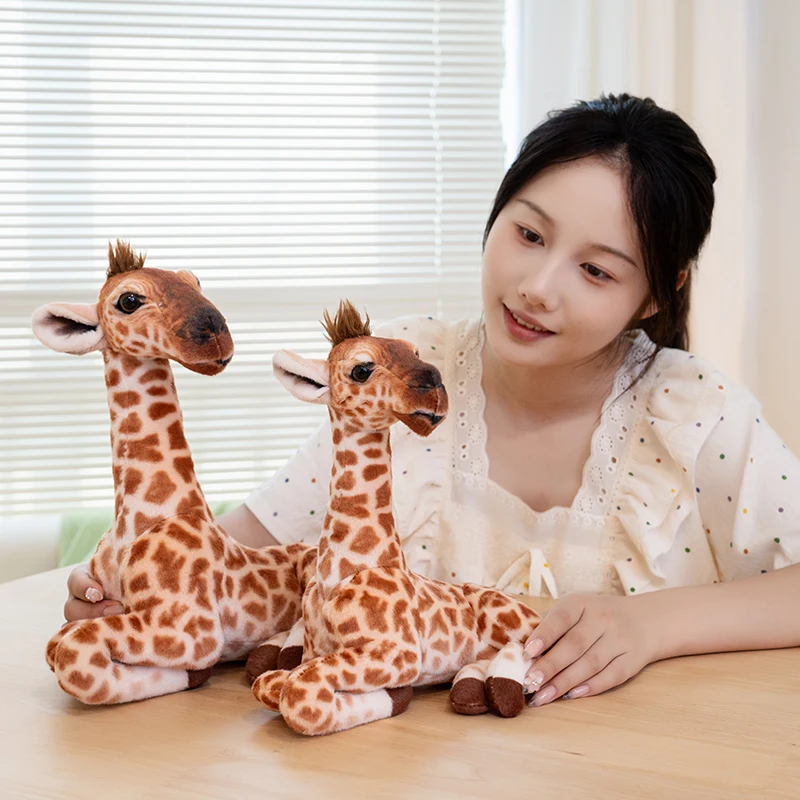 Cute Soft Giraffe Plush Toy Stuffed Animal Doll